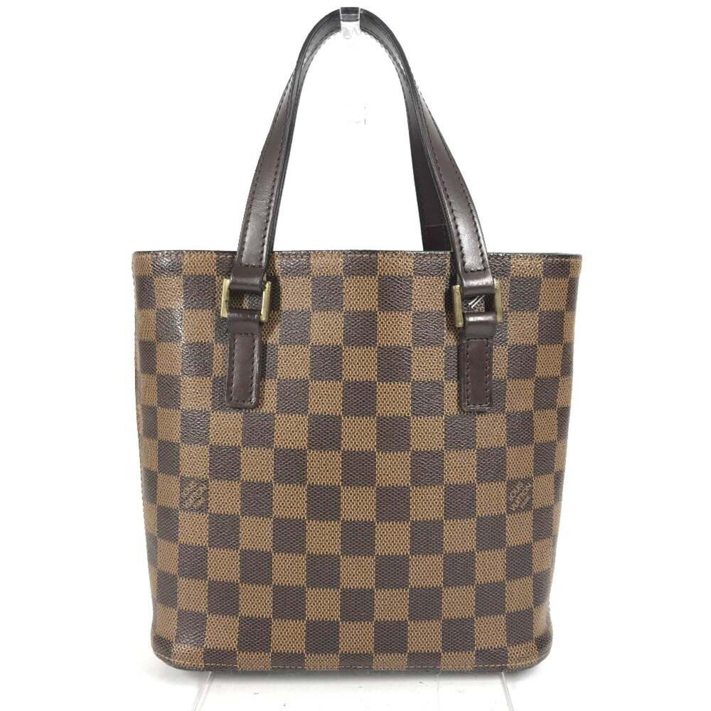 LOUIS VUITTON Authentic Brown Damier Canvas Tote Bag - Picture 2 of 14